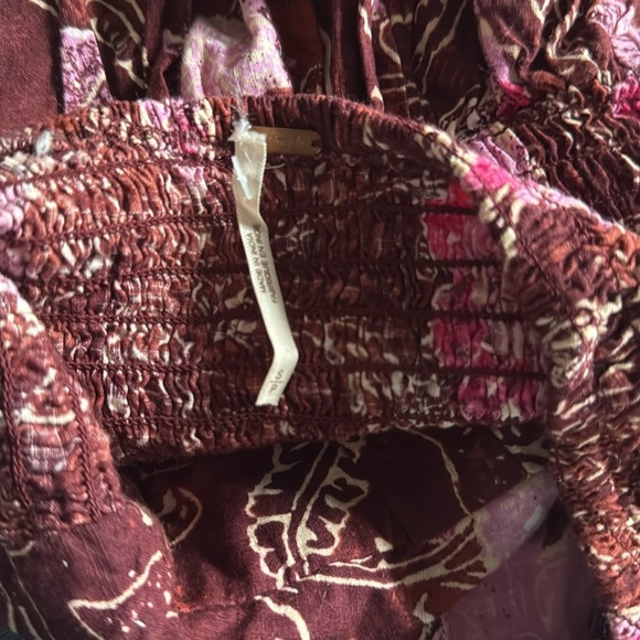 Free People Iris Patterned Halter Jumpsuit Small - Picture 12 of 12